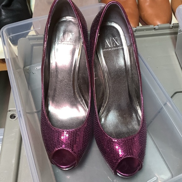 AX Sparkle Heels, size 8.5 - Picture 2 of 4